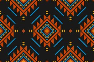 Geometric ethnic seamless pattern traditional. American, Mexican style. Aztec ornament print. vector