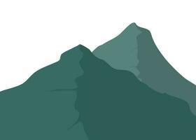 mountain green stacke background vector