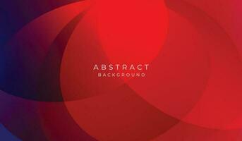 Blue red modern abstract background design. vector