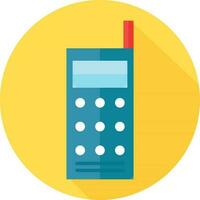 Walky-Talky icon in flat style. vector