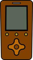 Game controller in flat style. vector