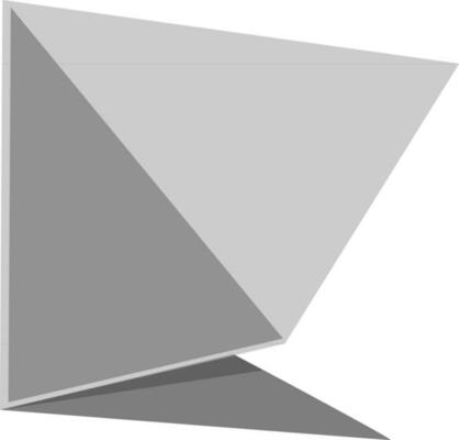 Illustration of a tag or ribbon.