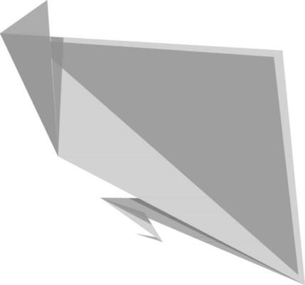 Black and gray ribbon.