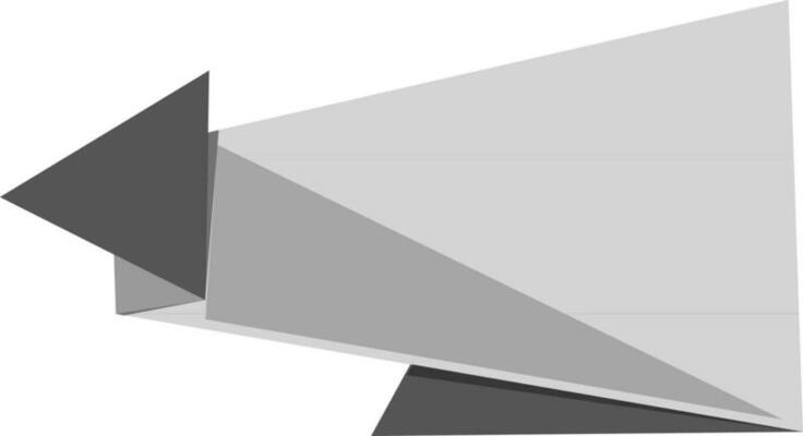 Ribbon in black and gray color.