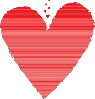 Illustration of a red heart.