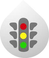 Vector illustration of traffic lights.