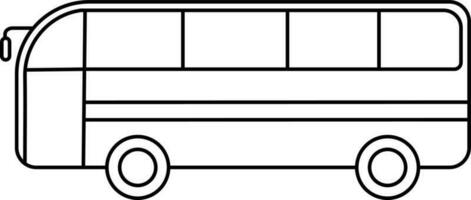 Vector illustration of a Bus.