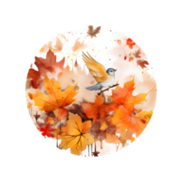 Autumn natural t-shirt design, best trending print, book cover ,posters and other uses, . . png