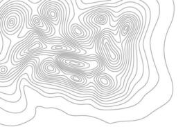 topografía mapa. cartografía montañas contorno líneas, elevación mapas y tierra contorneado línea topología vector antecedentes ilustración