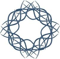 Creative artistic frame design. vector