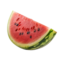 Fresh watermelon isolated. Illustration png