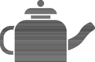 Vector illustration of teapot or kettle icon.