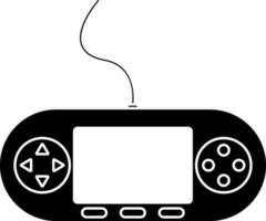 Game controller in flat style. vector