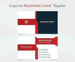 creative and elegant company business card template design vector