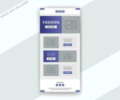 Corporate marketing agency ecommerce email newsletter or web banner ads promotions template design vector