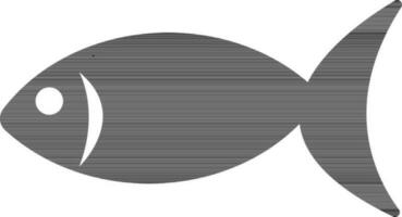 Character of a fish. vector