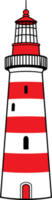 PNG Illustration of Lighthouse