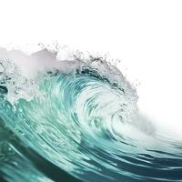 mar olas mundo Oceano día antecedentes ilustración , generar ai foto