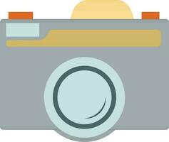 Illustration of a camera. vector