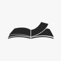 Book Flat Icon, Vector Illustration
