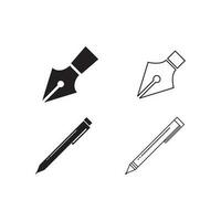 pen icon vector