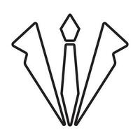 tie icon vector