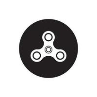 fidget spinner icon vector