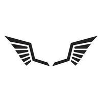 wing icon vector