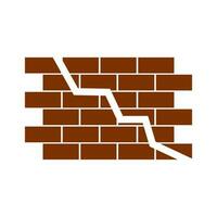 brick icon vector