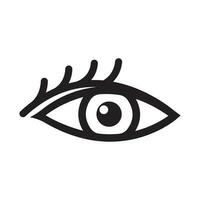 eye icon vector