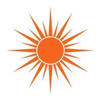 sun icon vector