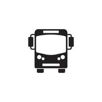 vector de icono de autobús