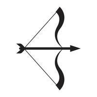 archery icon vector