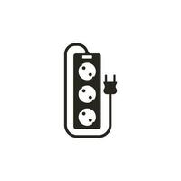 plug icon vector