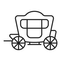 carriage icon vector