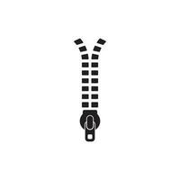 zipper icon vector