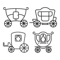 carriage icon vector