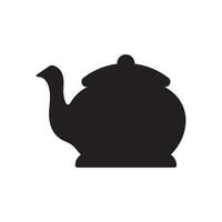 teapot icon vector