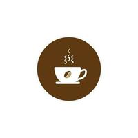 coffee cup icon vector