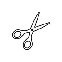 scissors icon vector