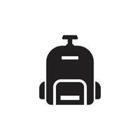 backpack icon vector