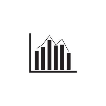 statistics icon vector
