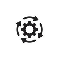 gear icon vector