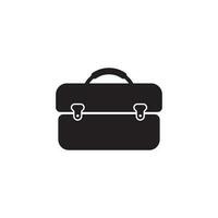 suitcase icon vector