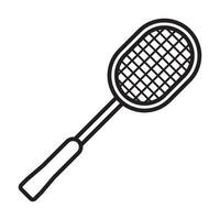 racket icon vector
