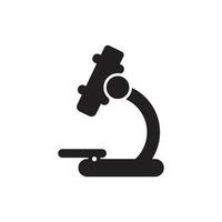 microscopio icono vector