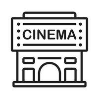 cinema icon vector