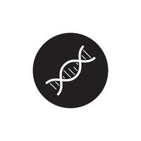 DNA icon vector