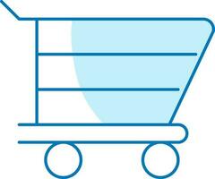 Shopping lineart icon vector