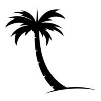 coconut tree vector icon design logo